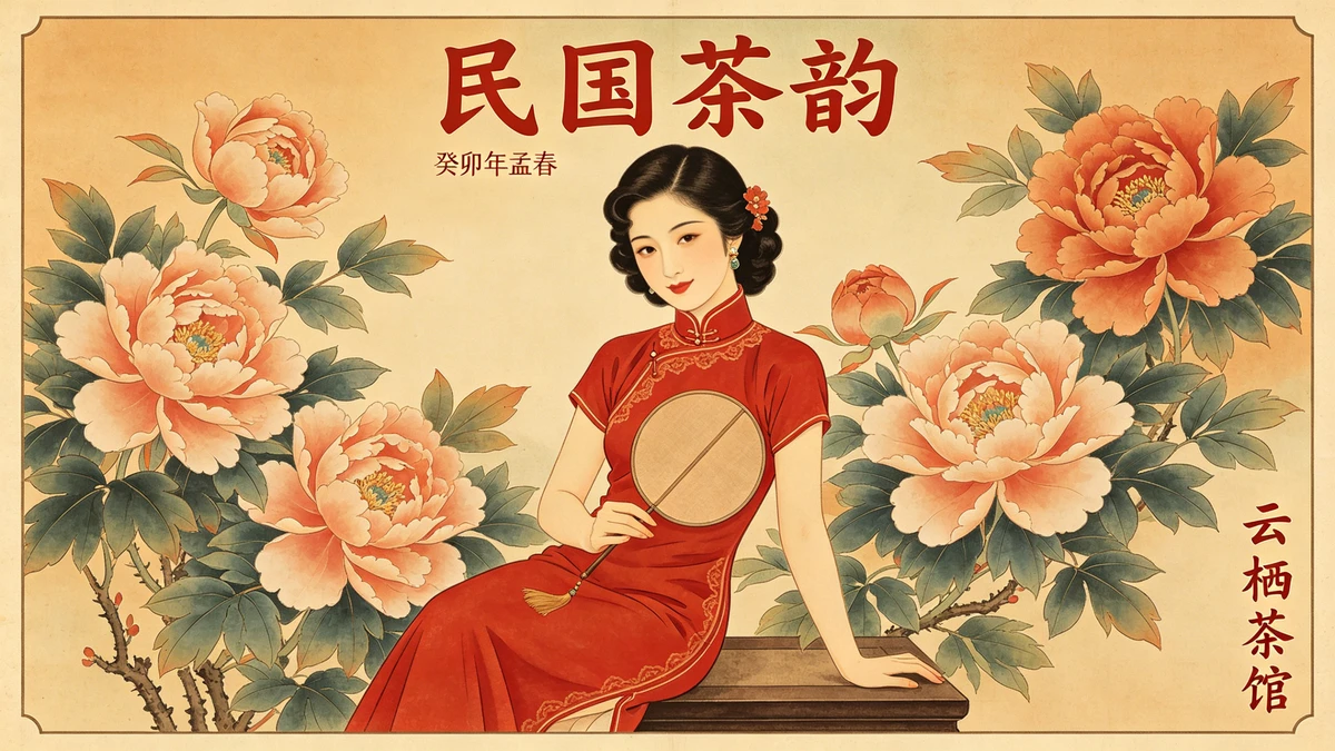 民国风海报示例1