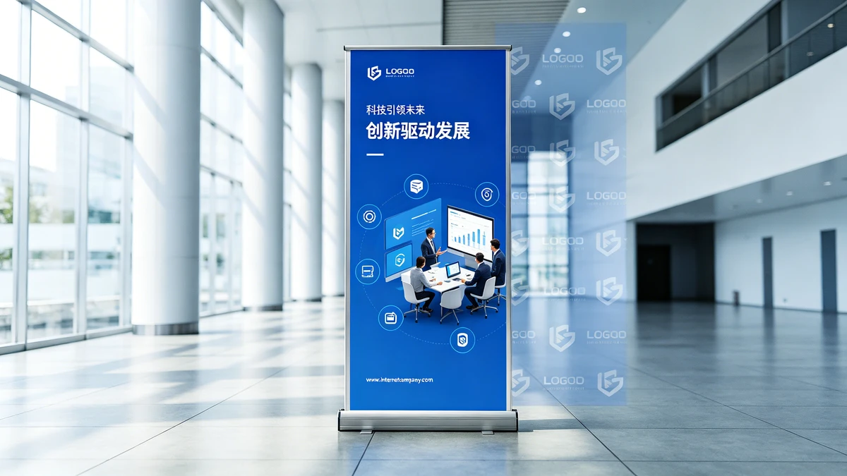 企业易拉宝示例1