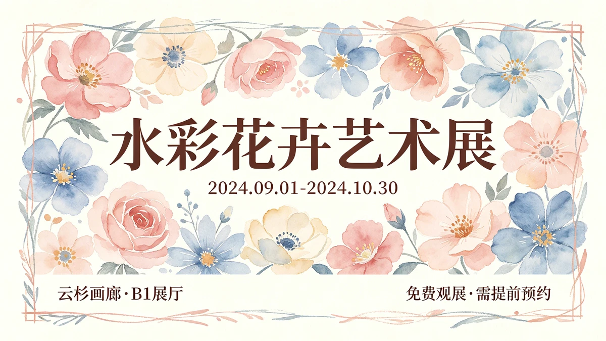 宣传易拉宝示例1