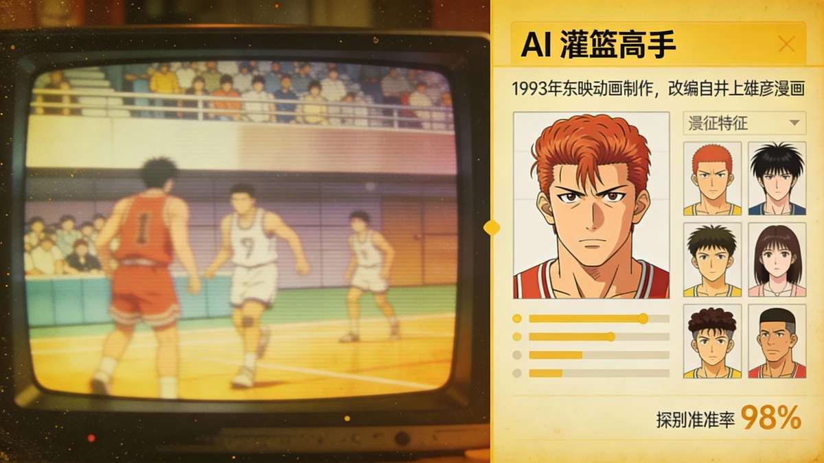 经典老动漫作品识别示例1