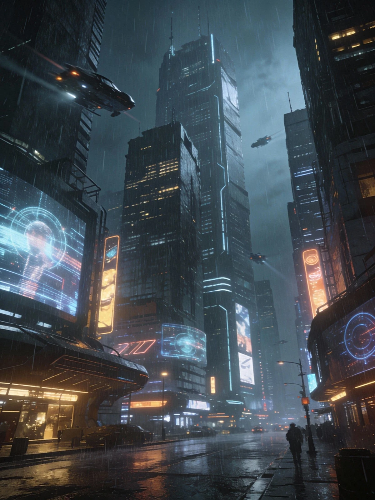 科幻风格画作生成示例1