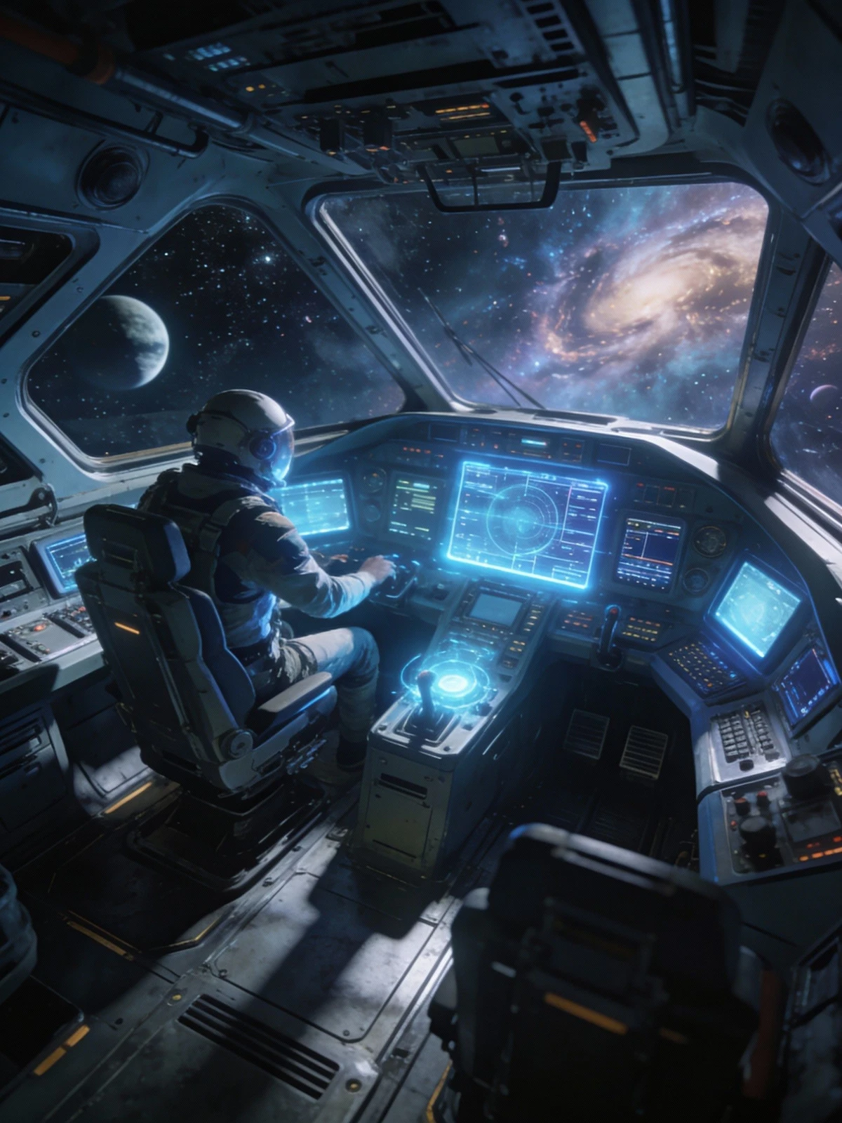 科幻风格画作生成示例1