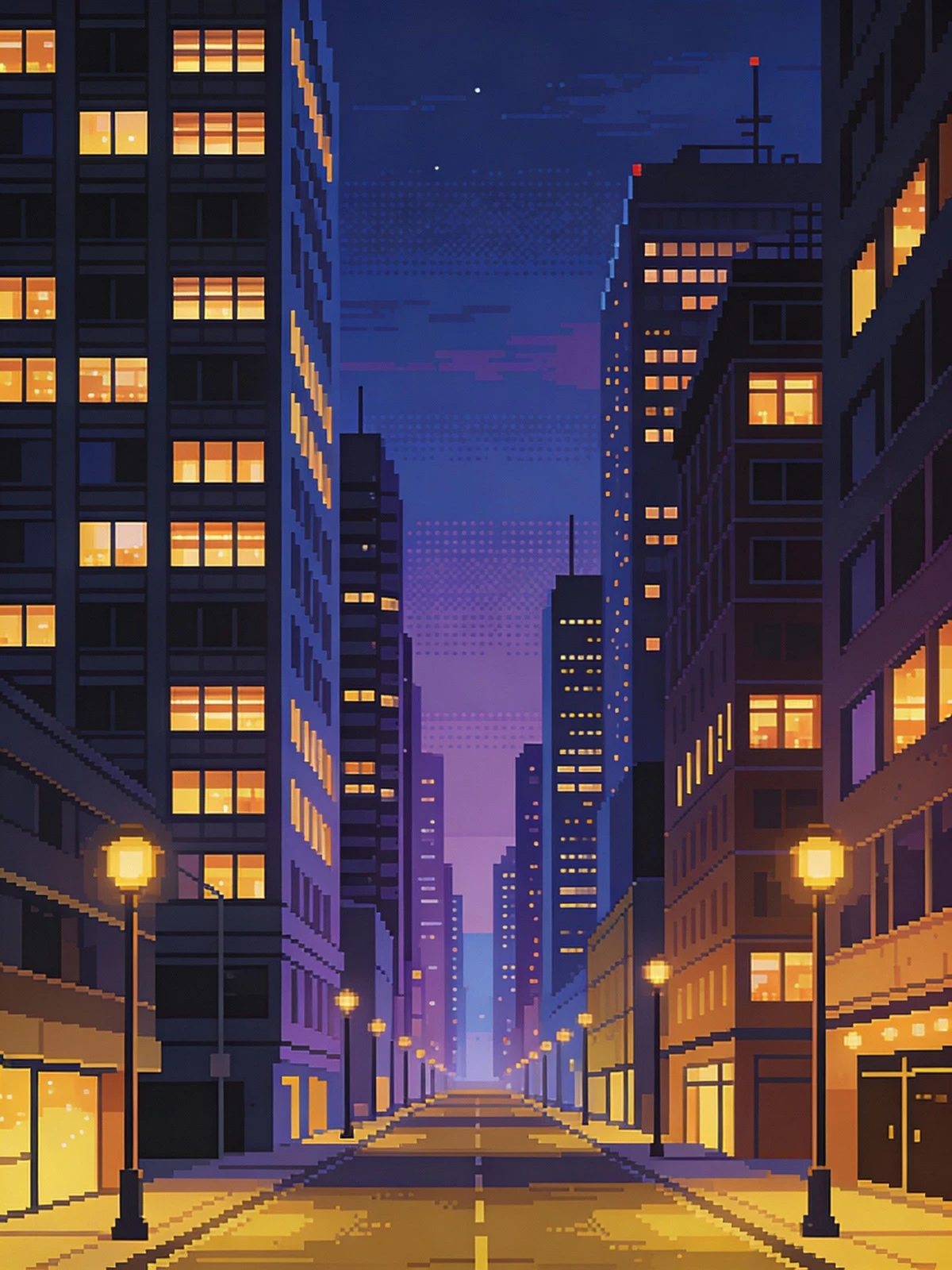 像素风格画作生成示例1