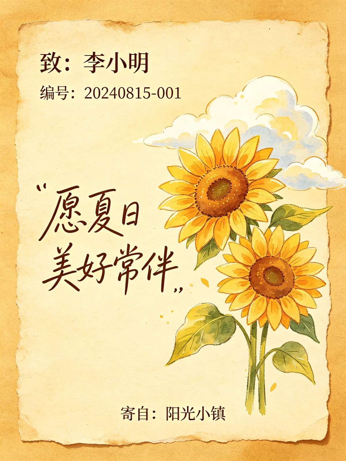 合同无痕改字前示例图像