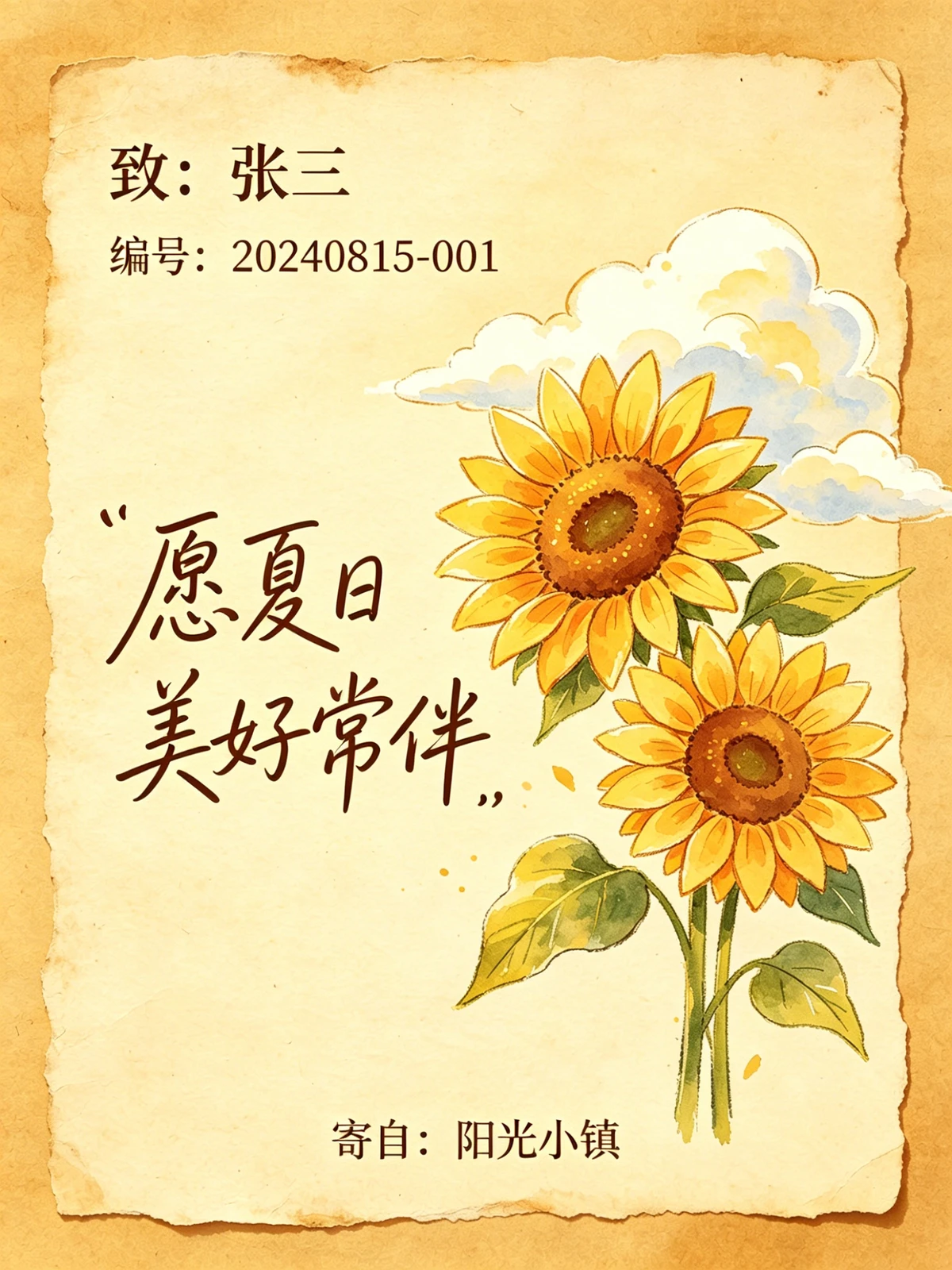 合同无痕改字前示例图像