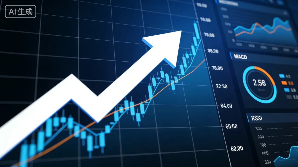 财经风格配图生成示例1