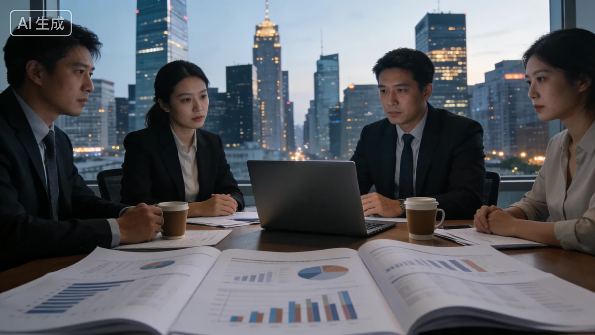 财经风格配图生成示例1