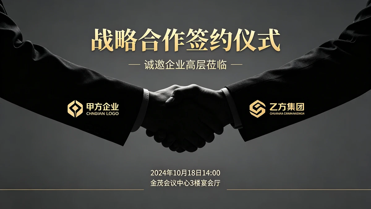 签约仪式邀请函示例1