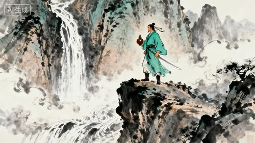 武侠风格相似图生成示例1