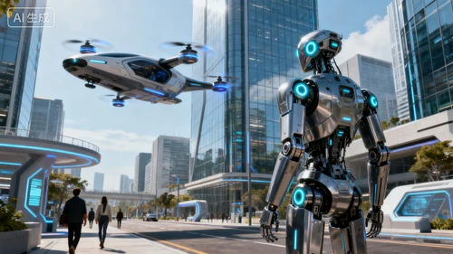 科幻风格相似图生成示例1