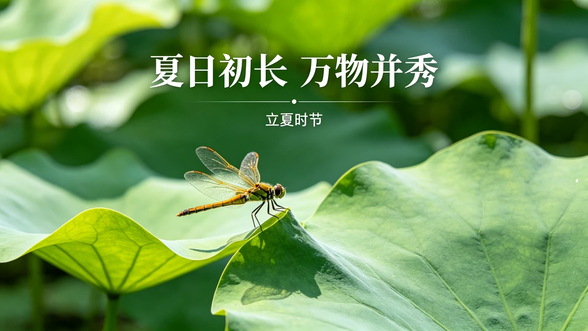 夏季节气贺卡示例1