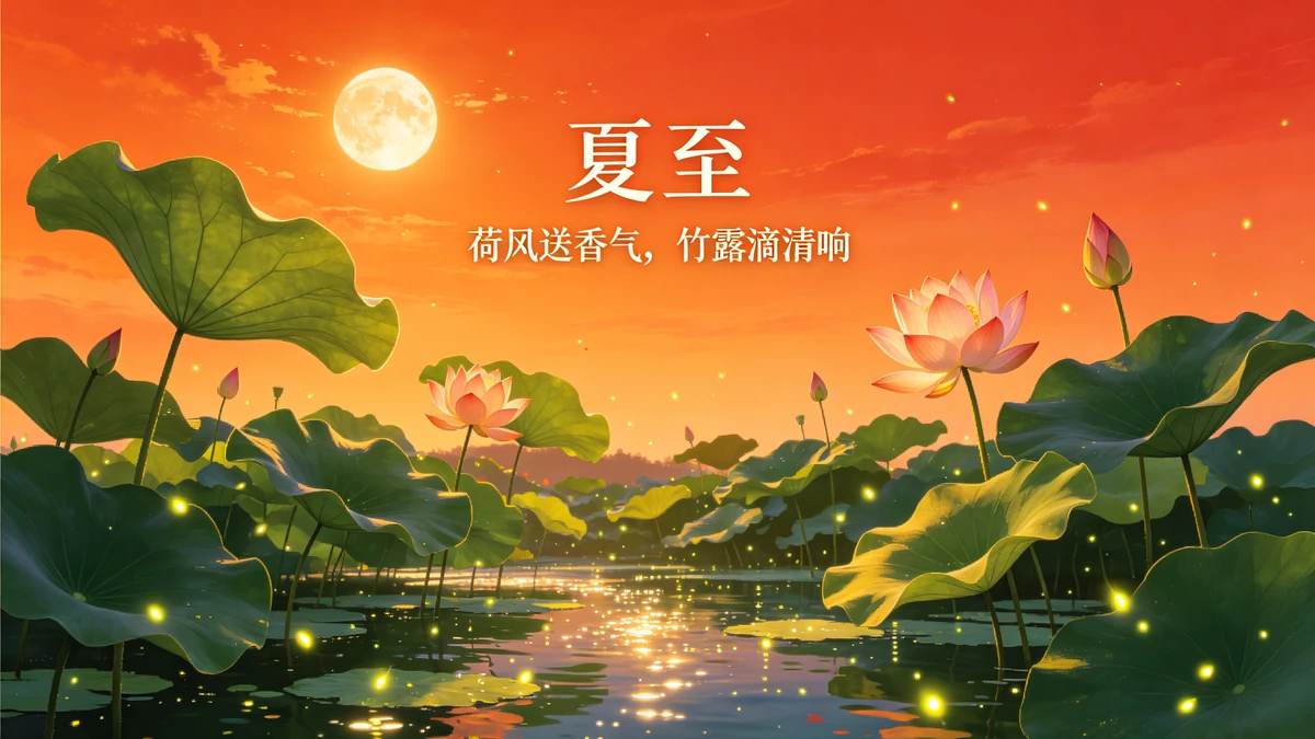 夏季节气日签示例1