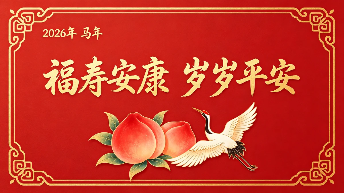 拜年贺卡示例1