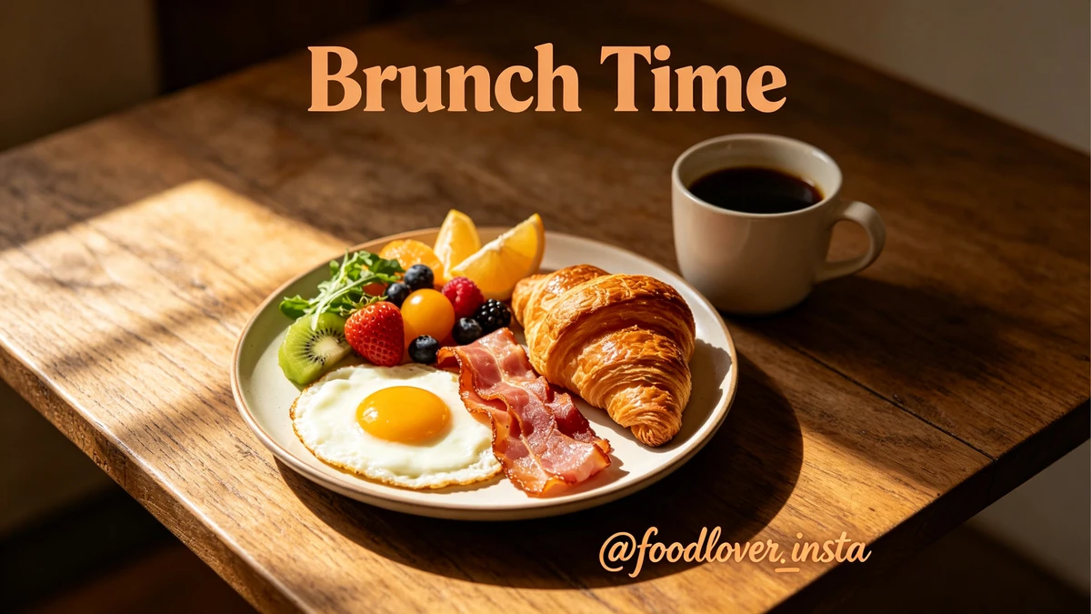 生活方式海报示例1