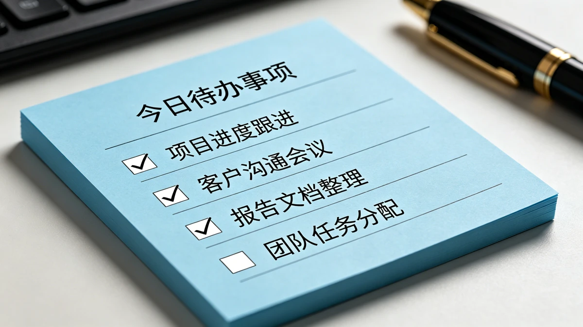 工作便利贴示例1
