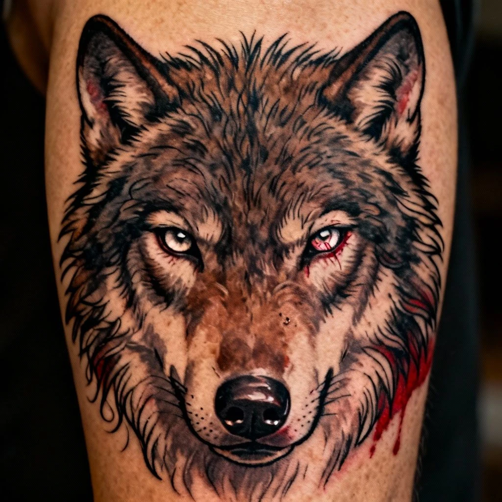 写实风格纹身图案示例1