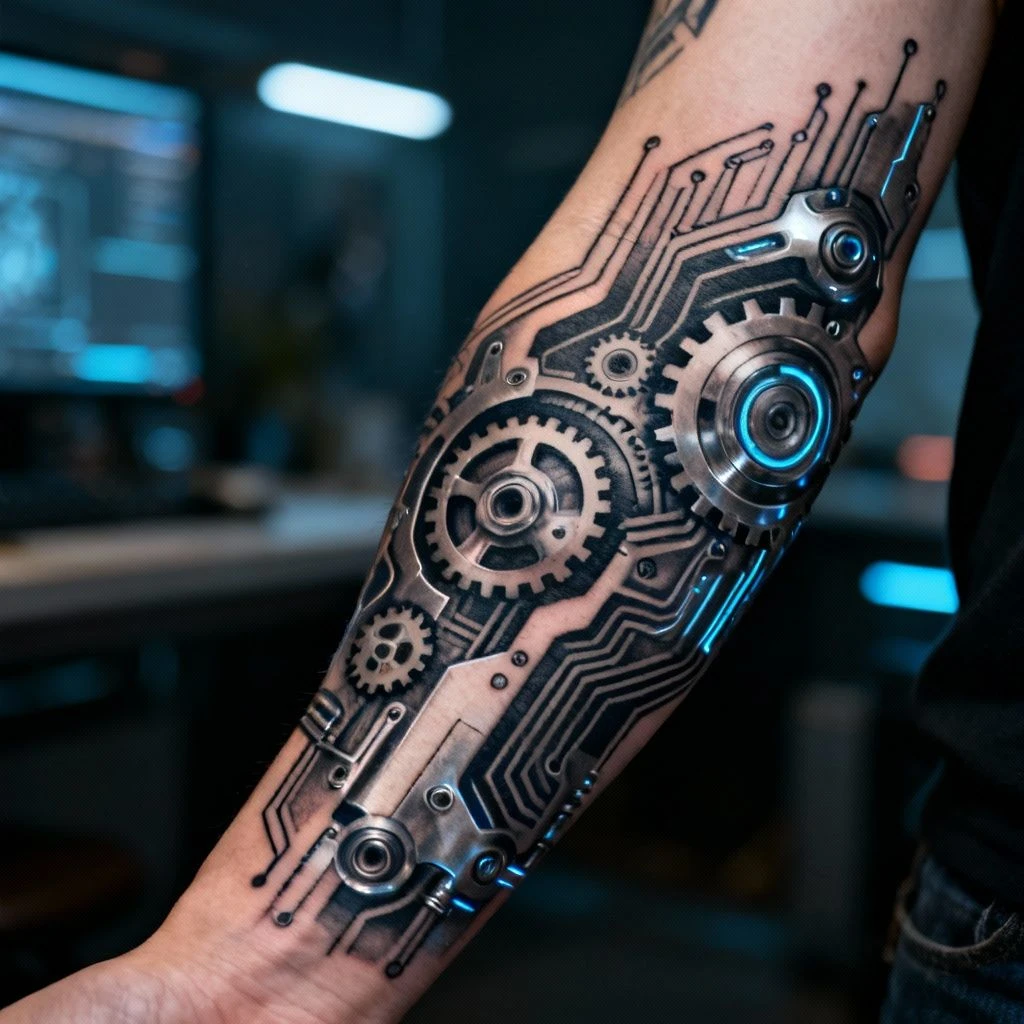 新派风格纹身图案示例1