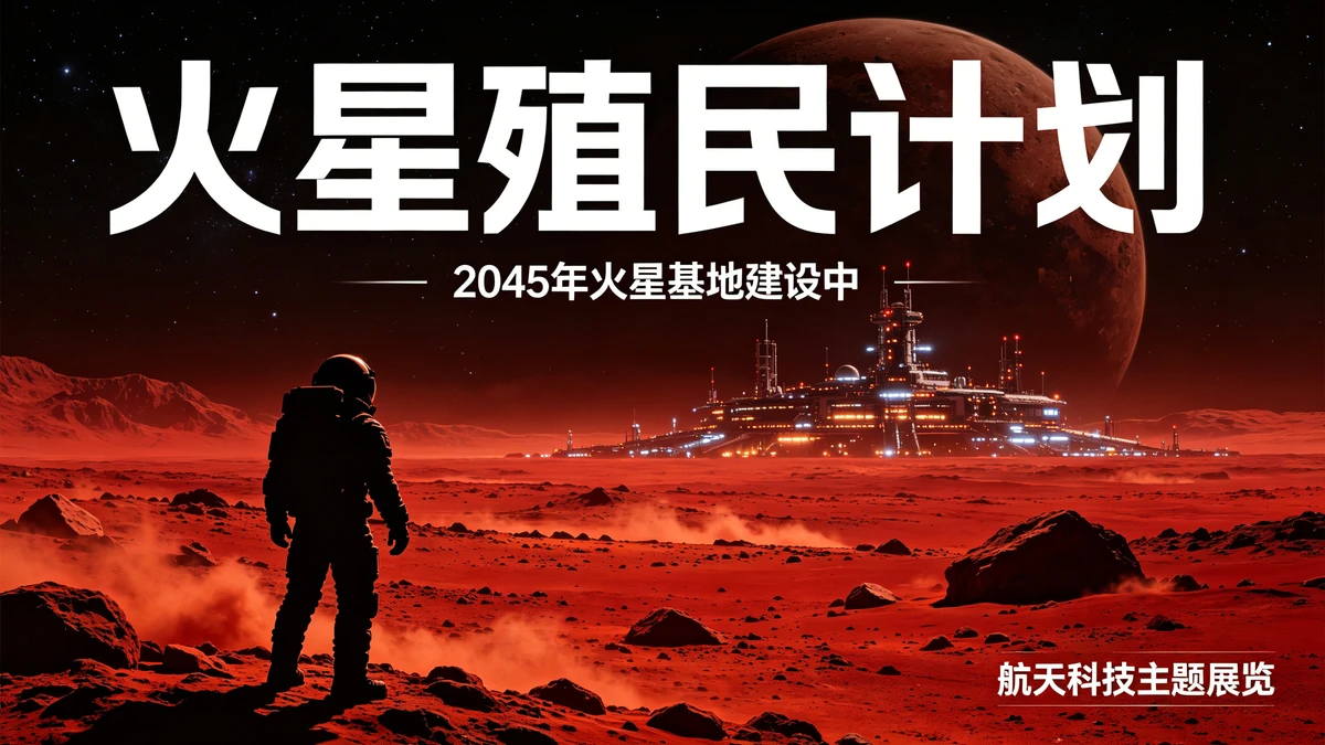 科幻场景海报示例1