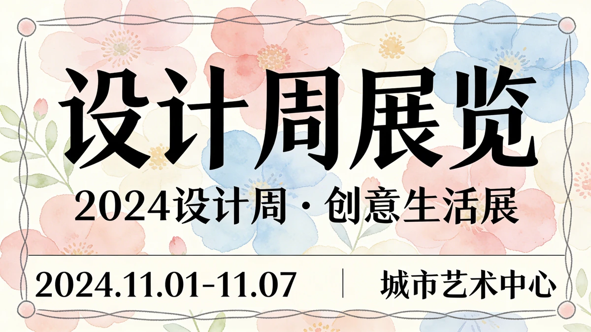 创意门票示例1