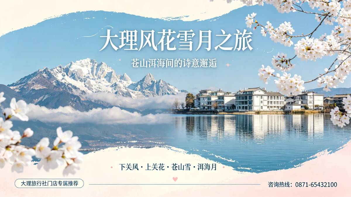 景点推广宣传单示例1