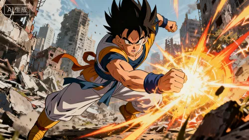 动漫风格壁纸生成示例1