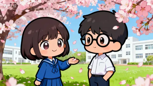 动漫风格壁纸生成示例1