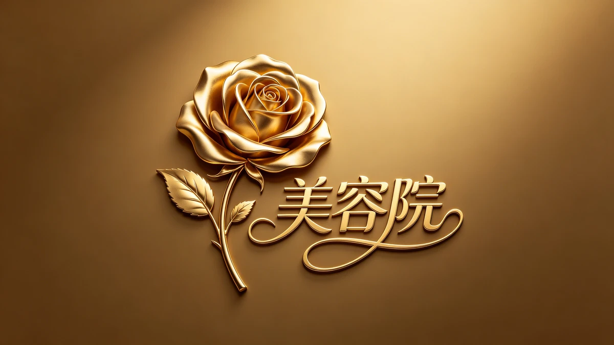 美容美发Logo设计免费示例1